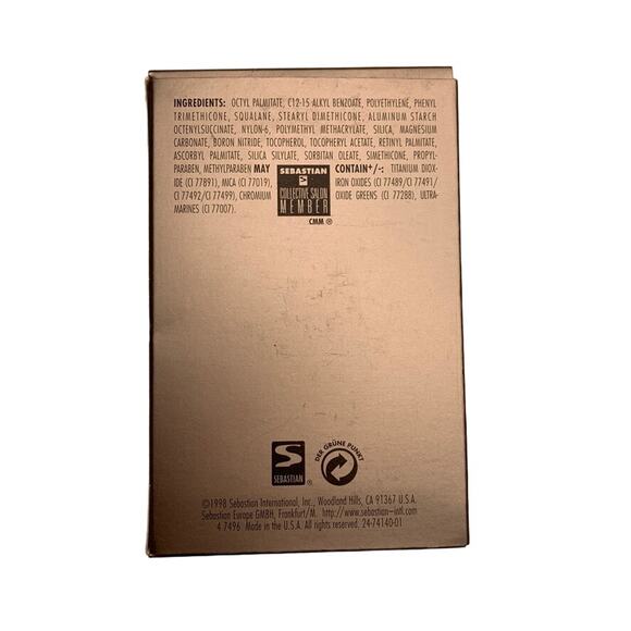 Sebastian Trucco Studio Creme Foundation Dark New In Box NOS Discontinued - Picture 2 of 3